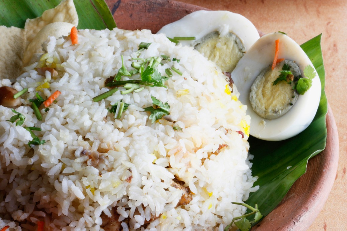 Egg biryani