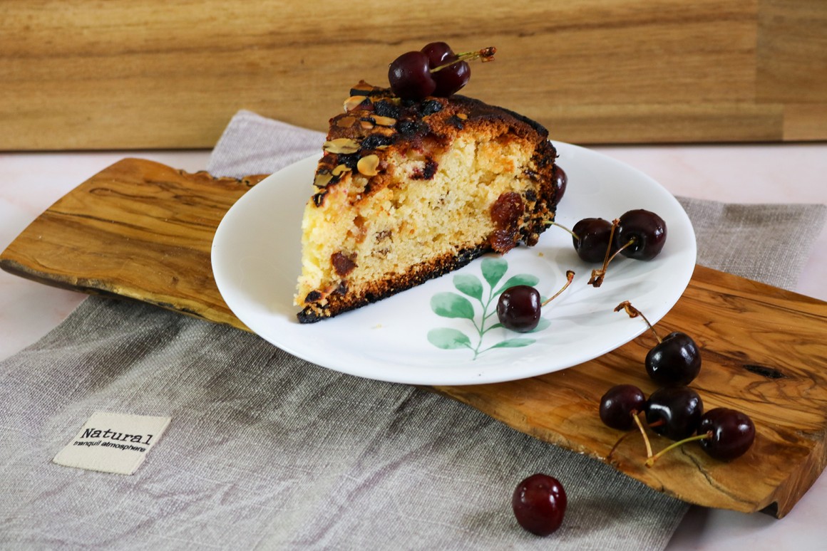Kirsch-Mandelkuchen