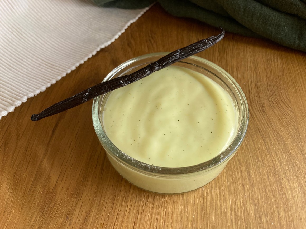 Veganes Puddingpulver mit Vanille