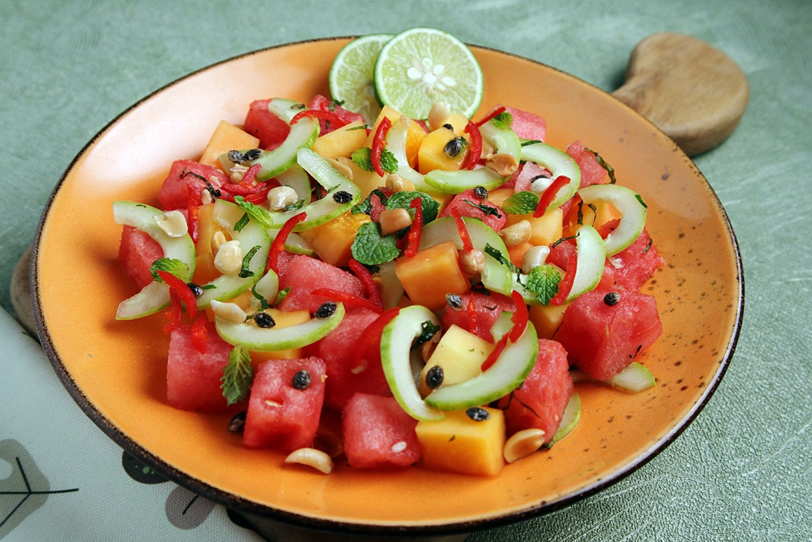 Asiatischer Obstsalat