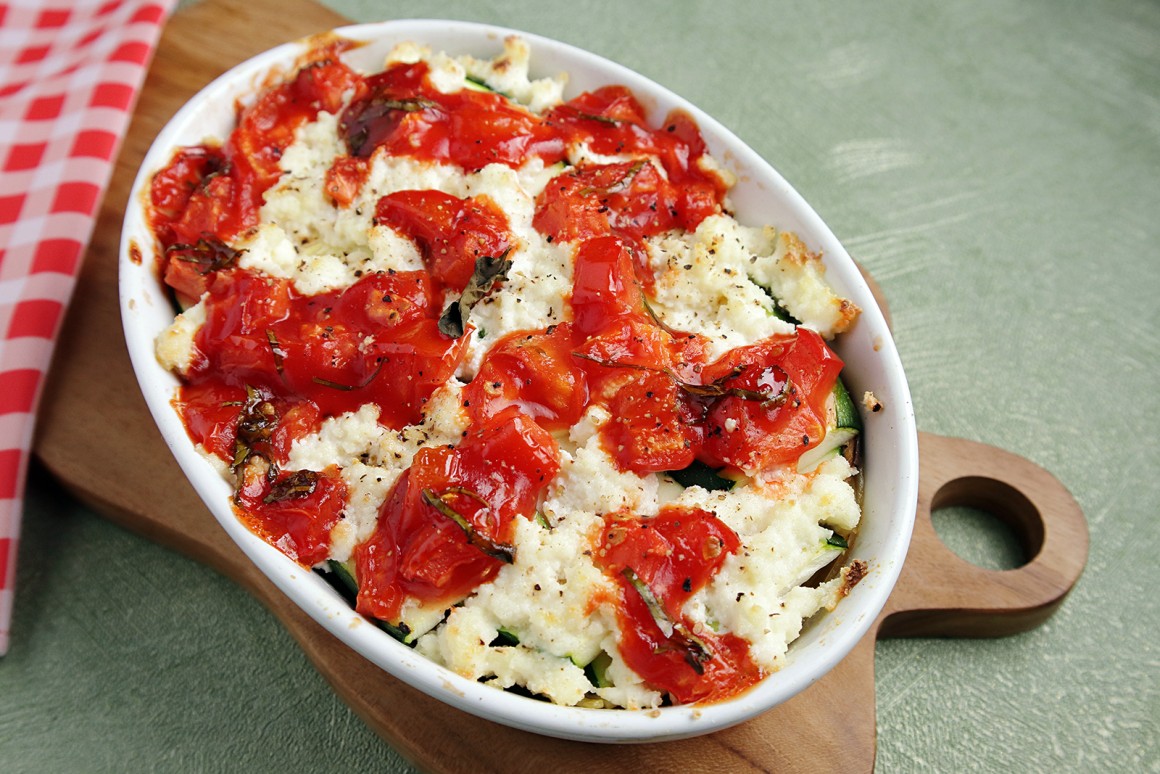 Auberginen-Zucchini-Lasagne - Rezept