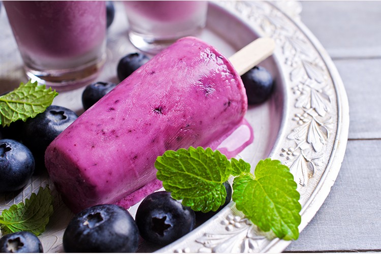 Smoothie Eis am Stiel