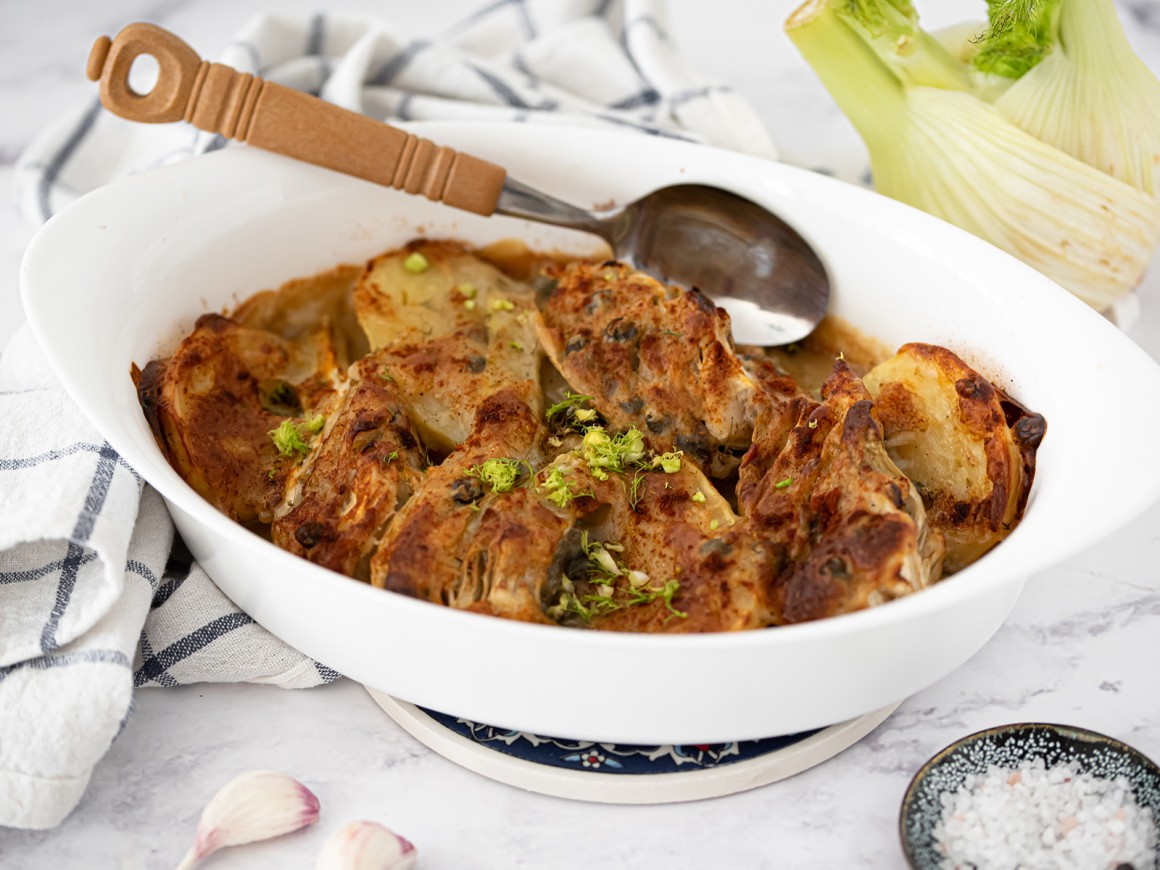 Kartoffel-Fenchel-Auflauf - Rezept