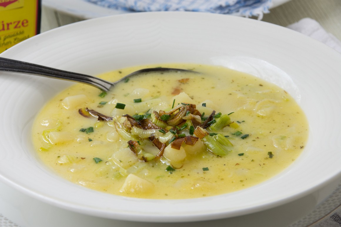 Porreesuppe mit Ingwer - Rezept