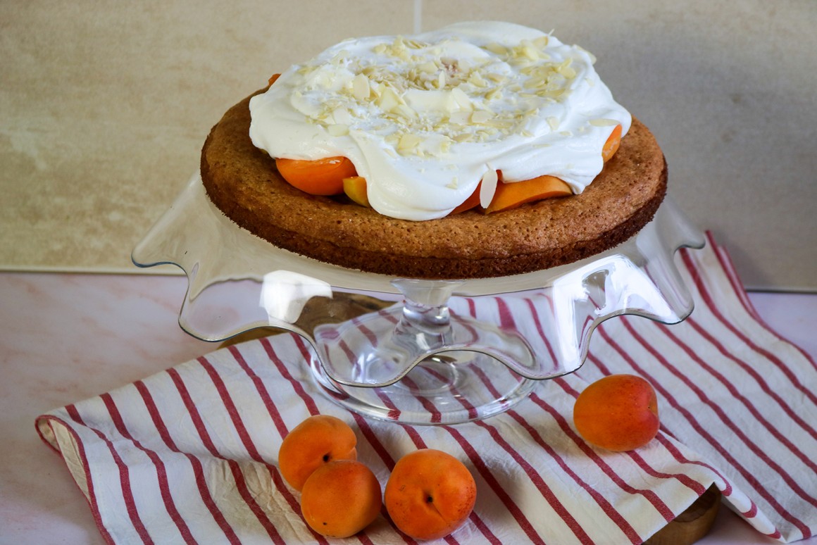 Vollkorn-Aprikosen-Torte