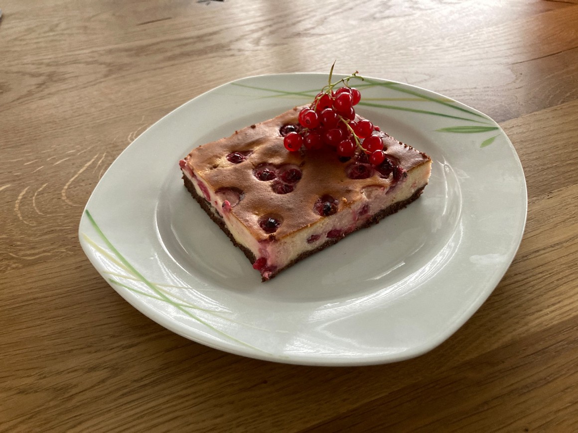 Johannisbeer-Quarkkuchen - Rezept