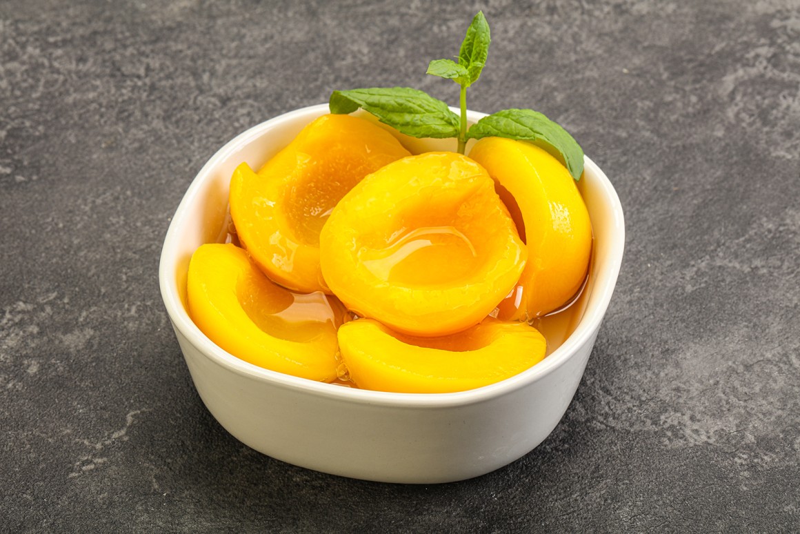 Mikrowellen-Pfirsichkompott - Rezept