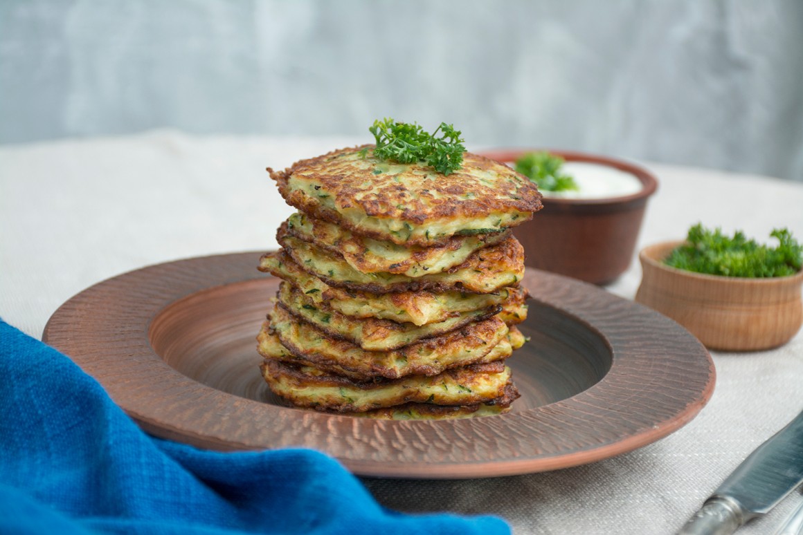 Zucchini-Puffer