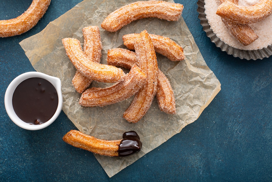 Churros mit Schokosoße