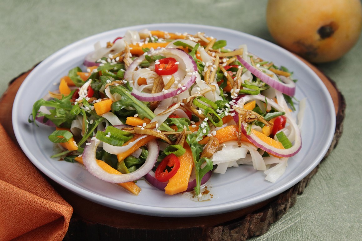 Thailändischer Mangosalat