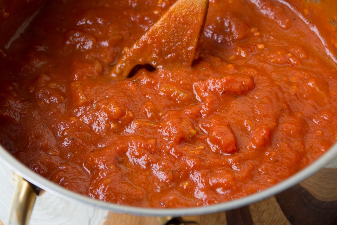 Schneller Tomatensugo