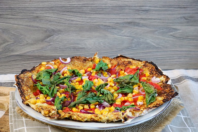 Lowcarb Blumenkohlpizza