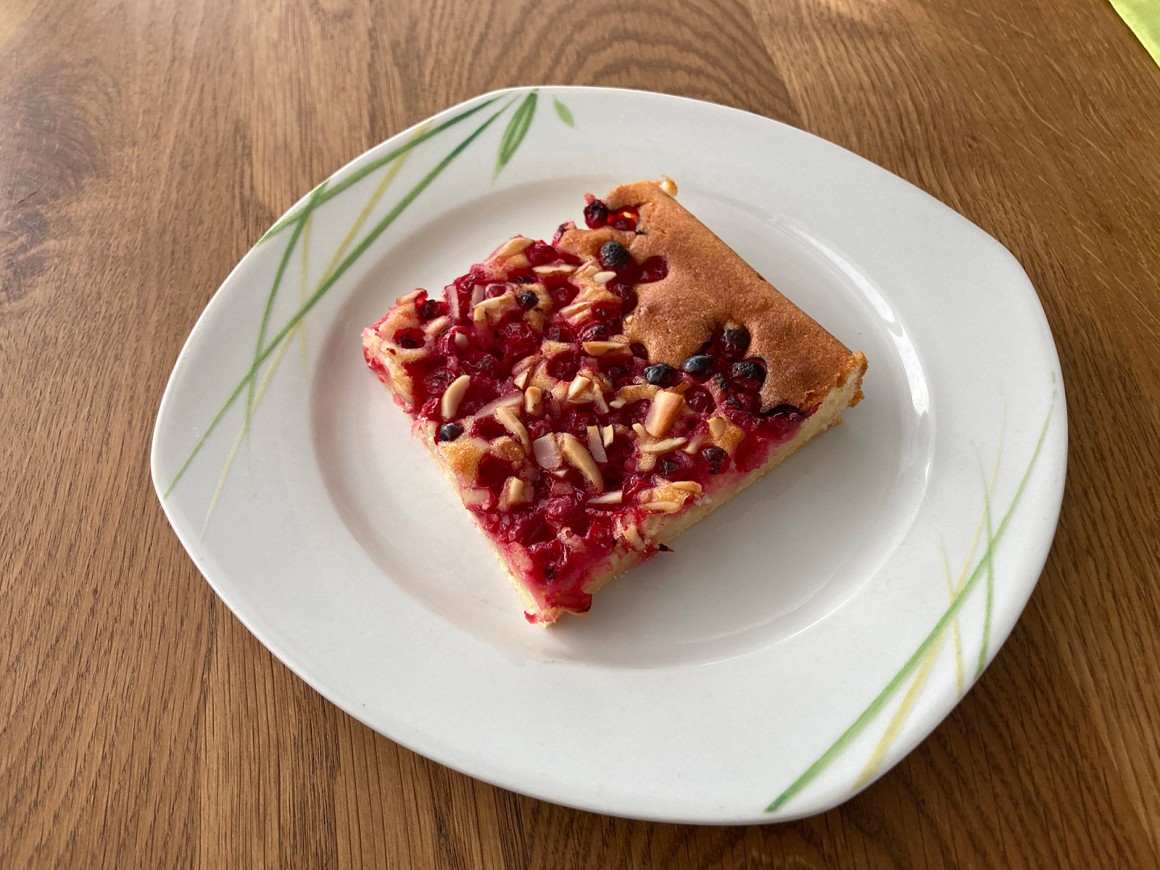 Schneller Johannisbeerkuchen