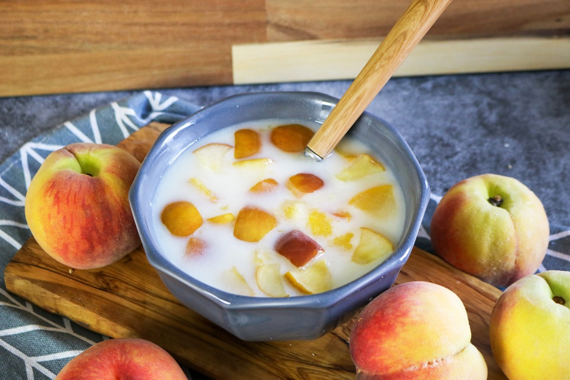 Pfirsichsuppe