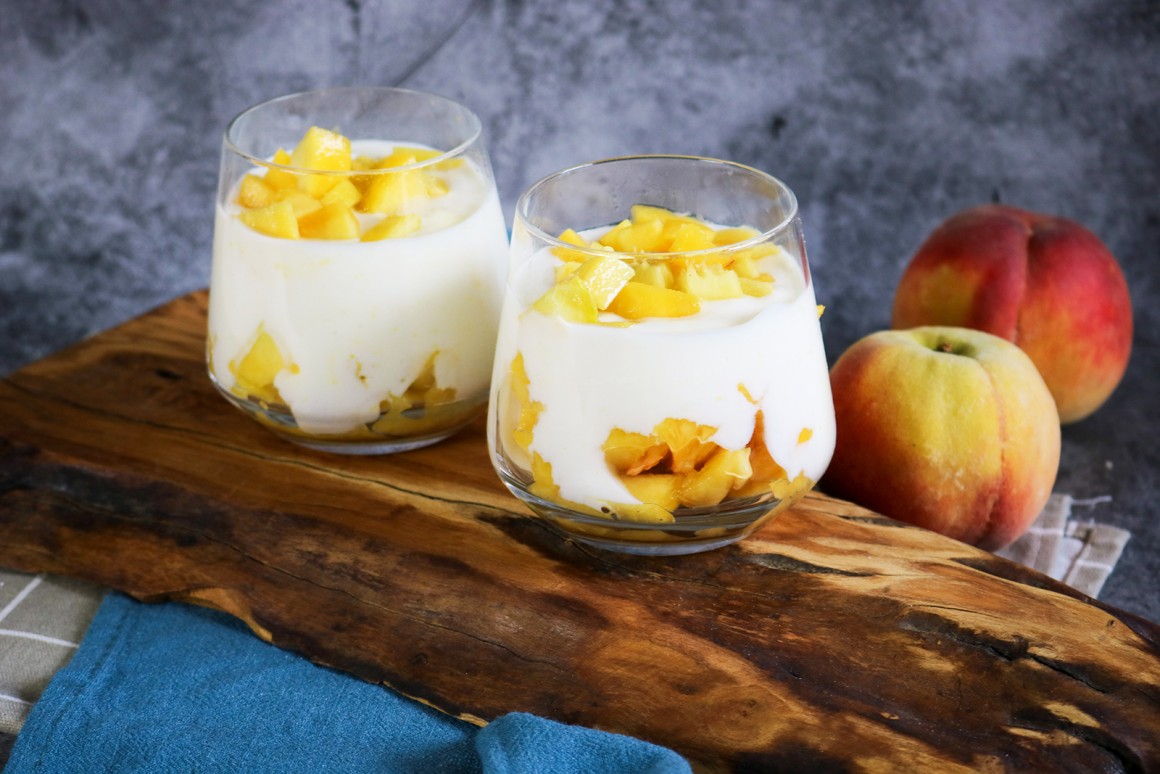 Pfirsich-Mascarponecreme - Rezept