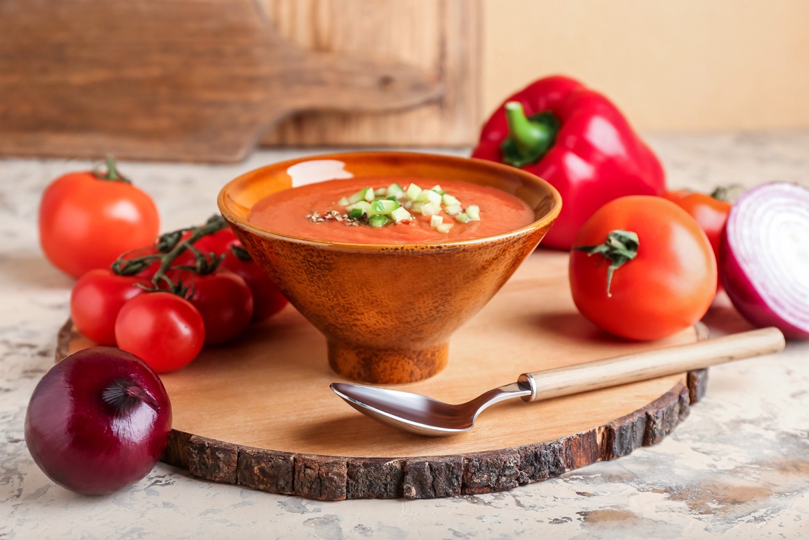Würzige Gazpacho