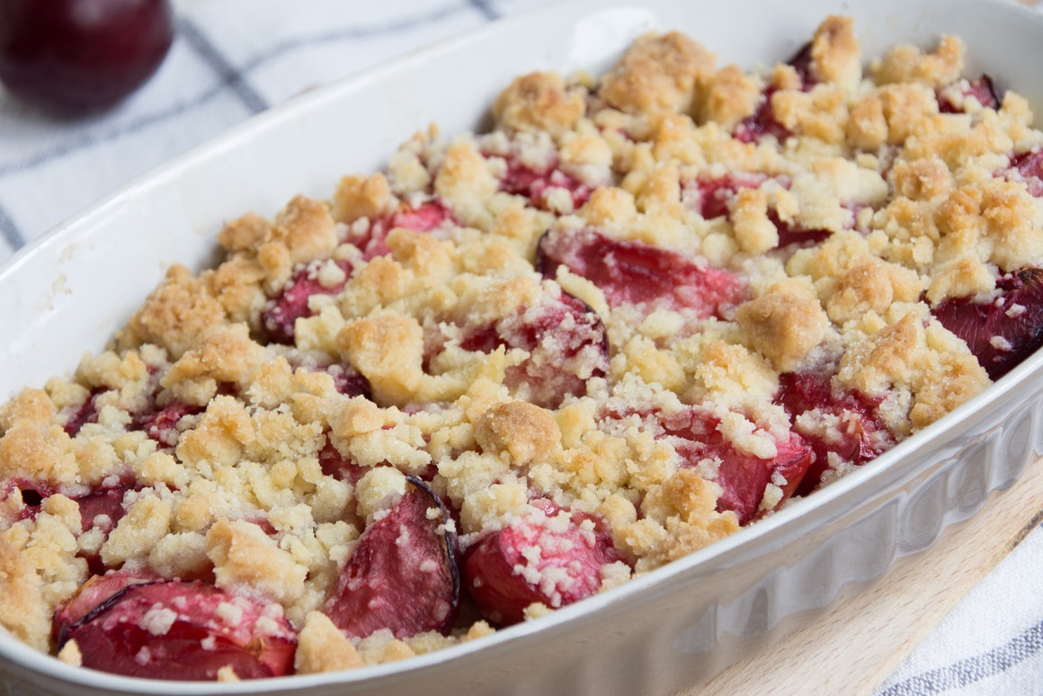 Pflaumenstreusel