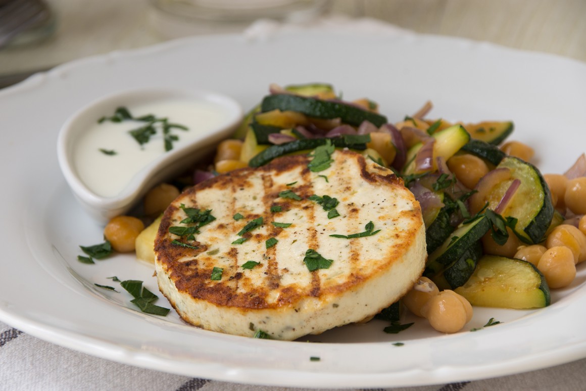 Zucchinigemüse mit Feta - Rezept