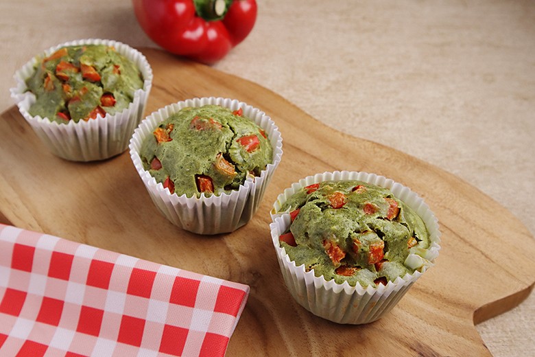 Pesto-Muffins