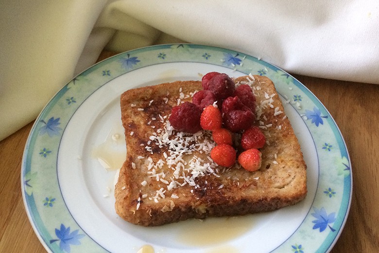 Veganer French Toast