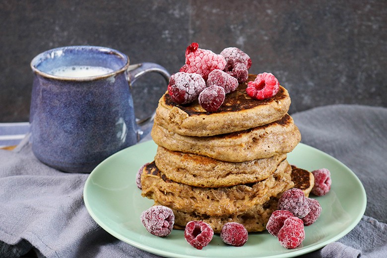 Bananen-Nuss-Pancakes