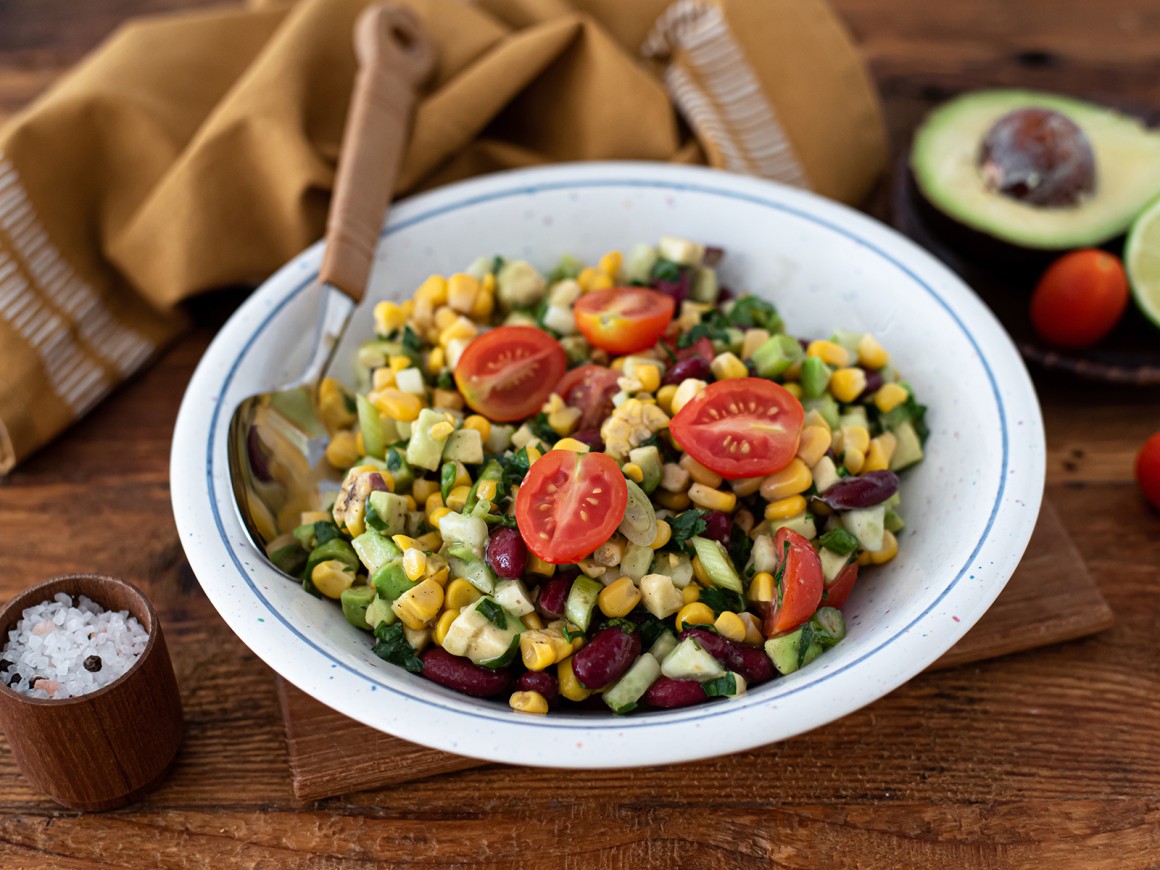 Kidneybohnen-Mais-Salat - Rezept