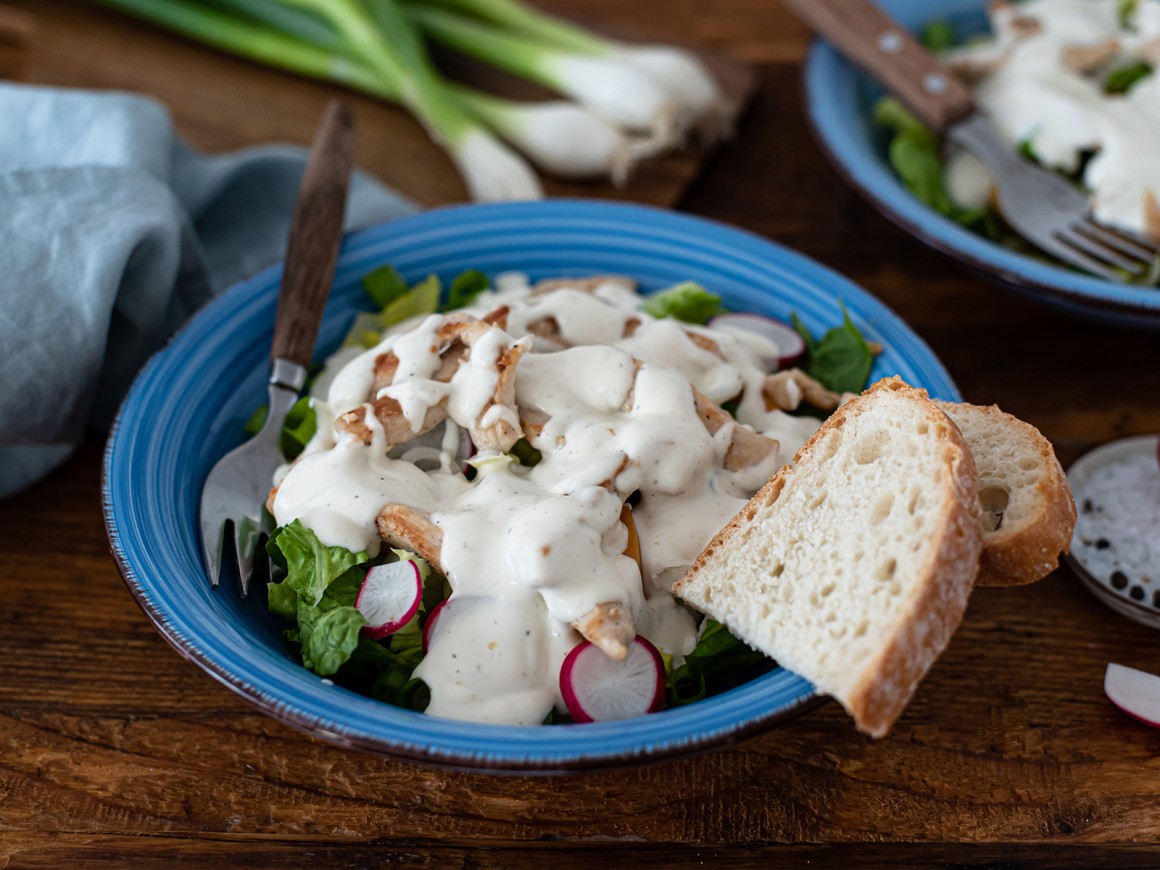 Geflügelsalat mit Joghurt