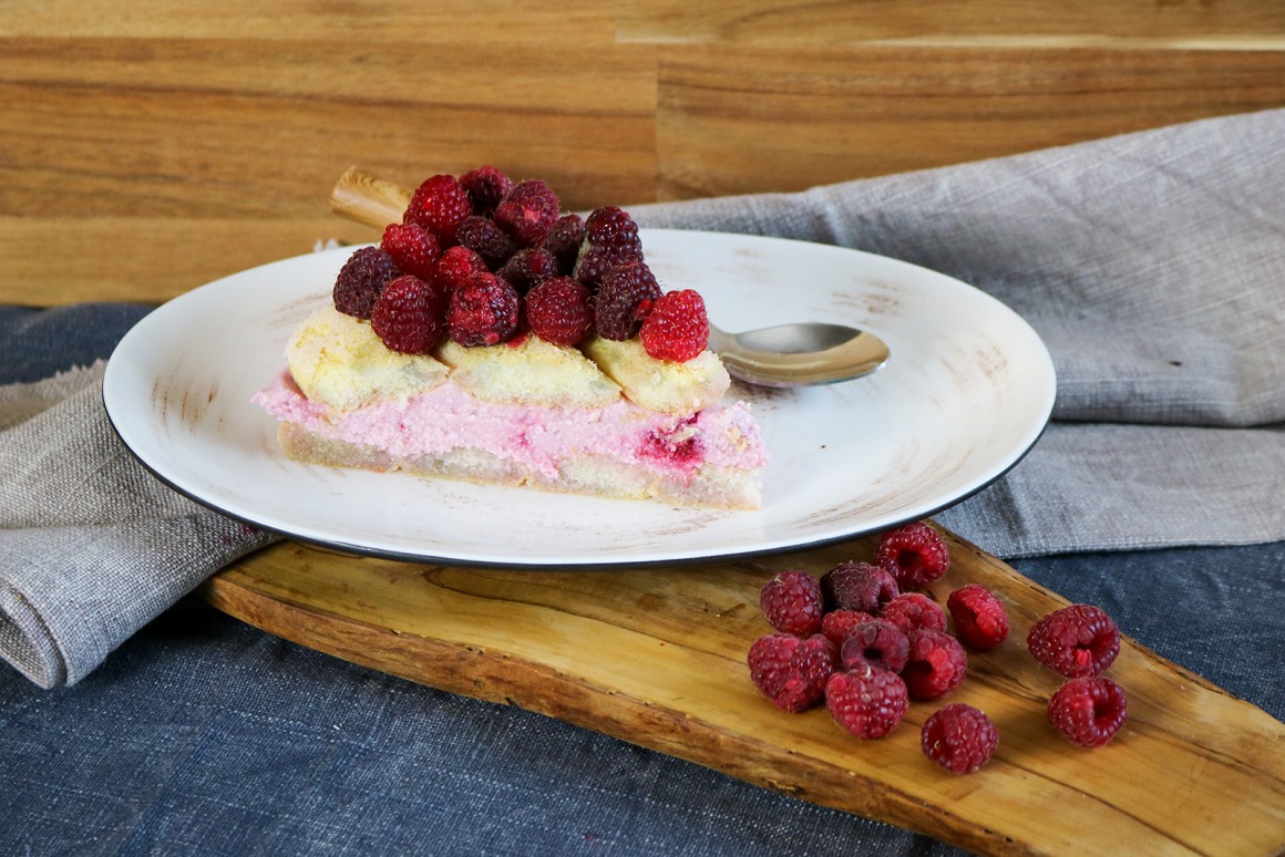 Himbeerkuchen ohne Backen