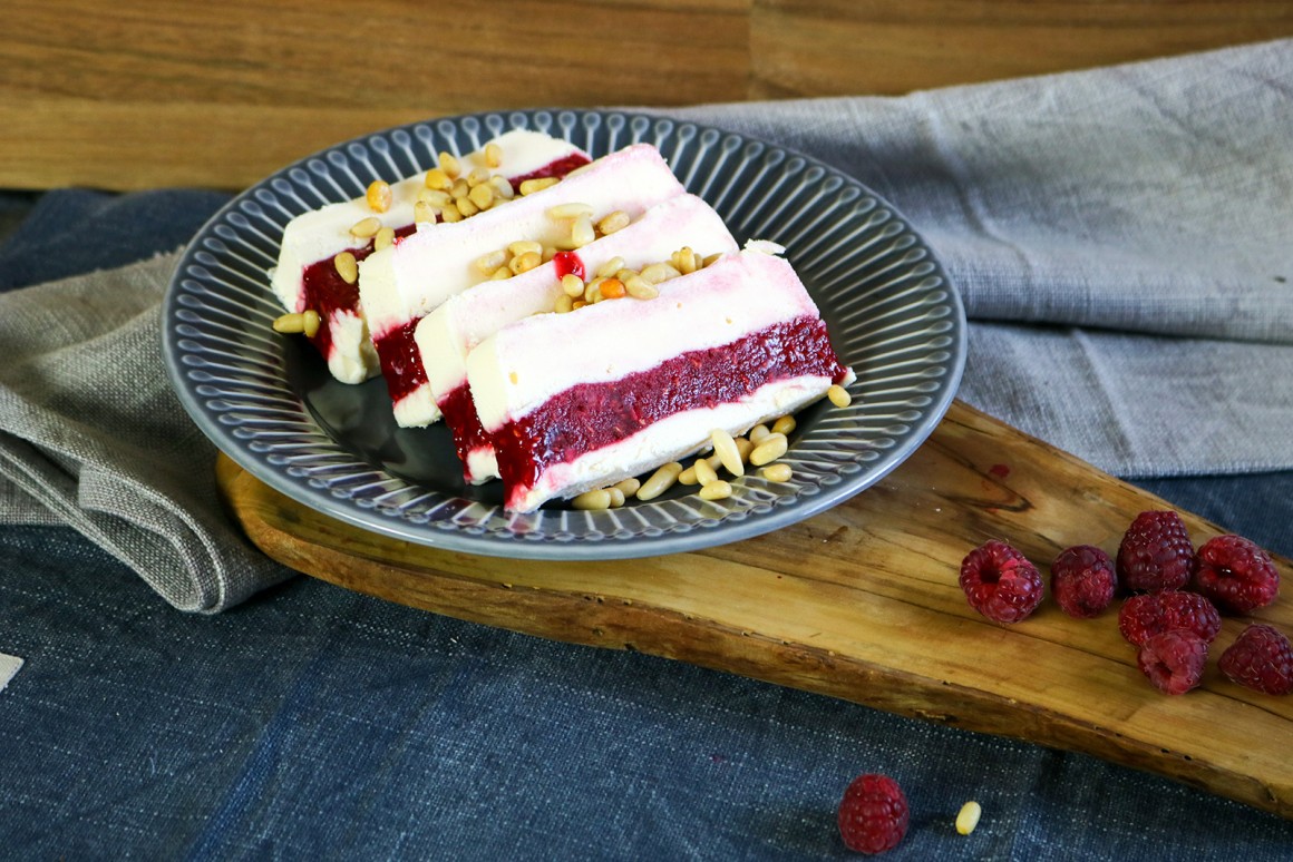 Himbeer-Parfait