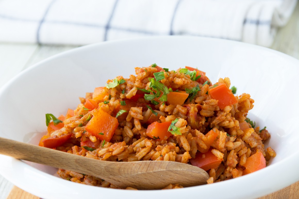 Paprikareis - Rezept