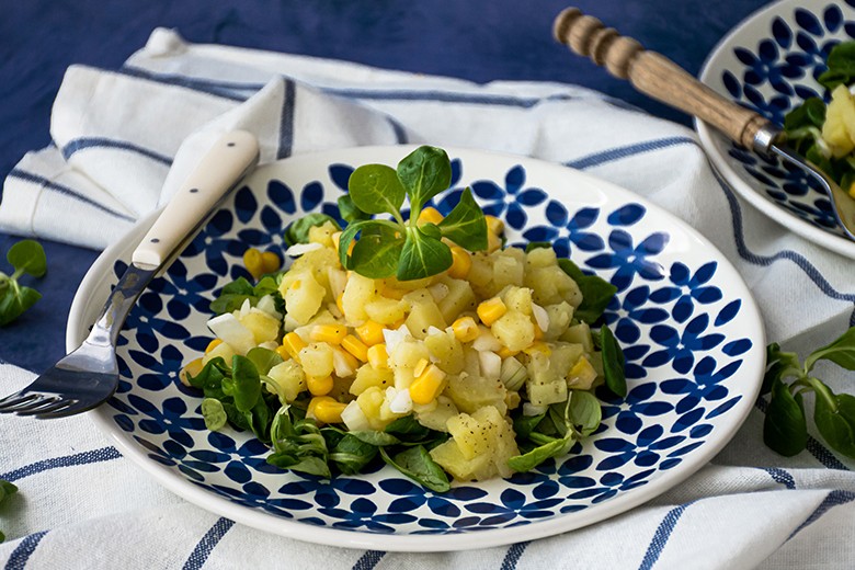 Kartoffel-Mais-Salat