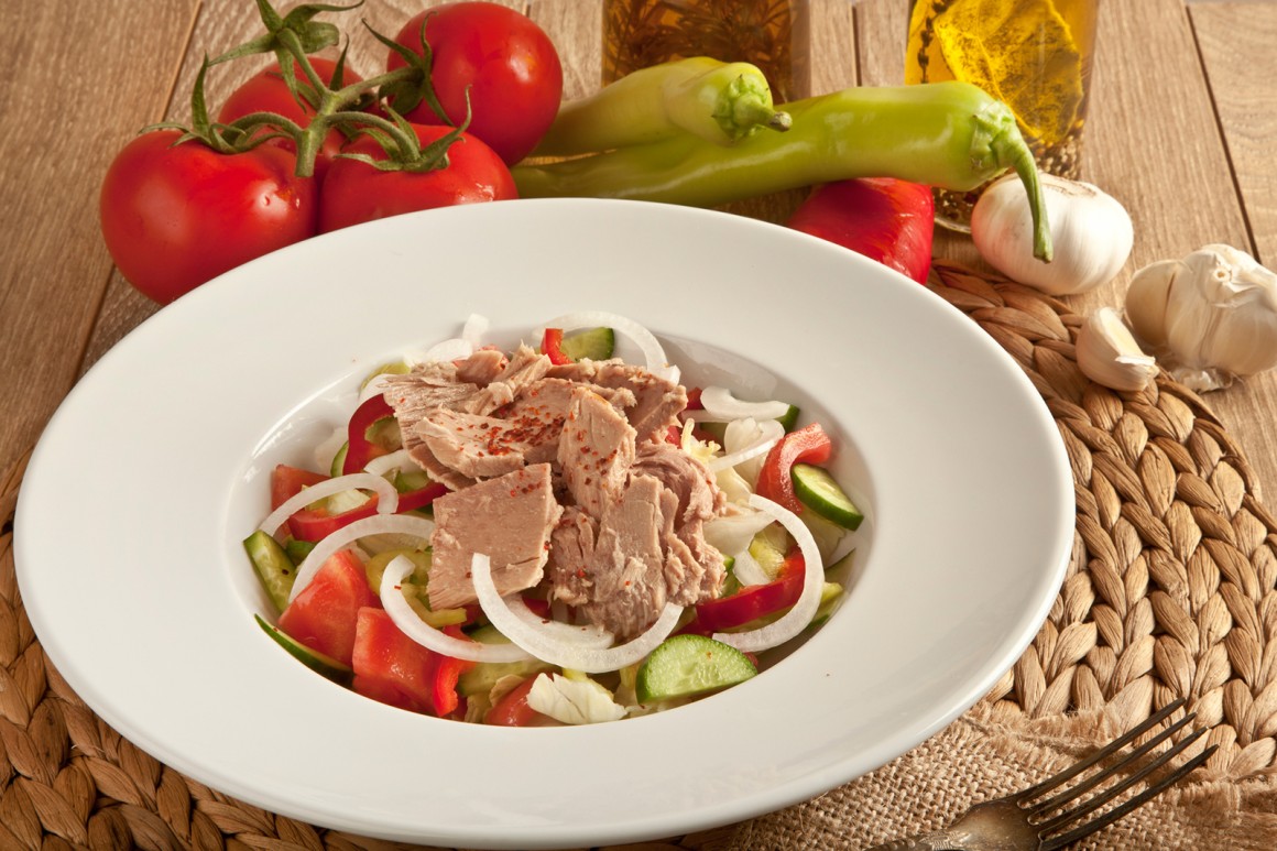 Thunfischsalat mit Gurken Rezept