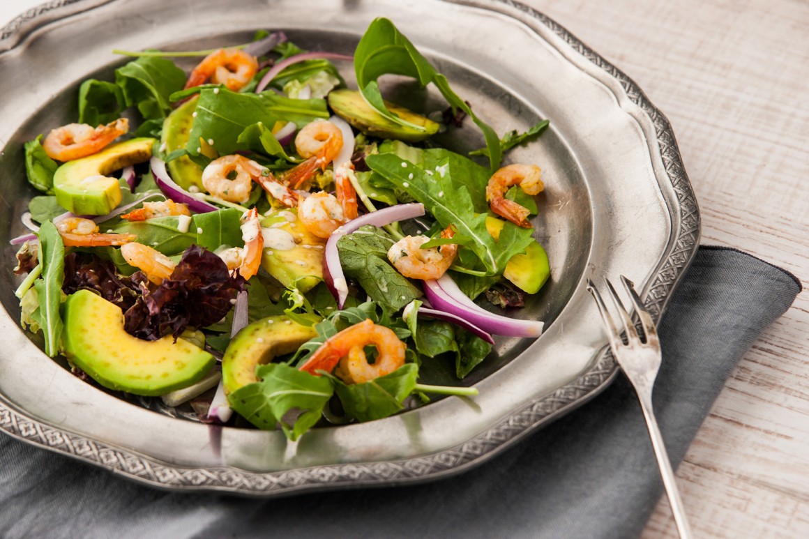 Garnelen-Avocado-Salat - Rezept