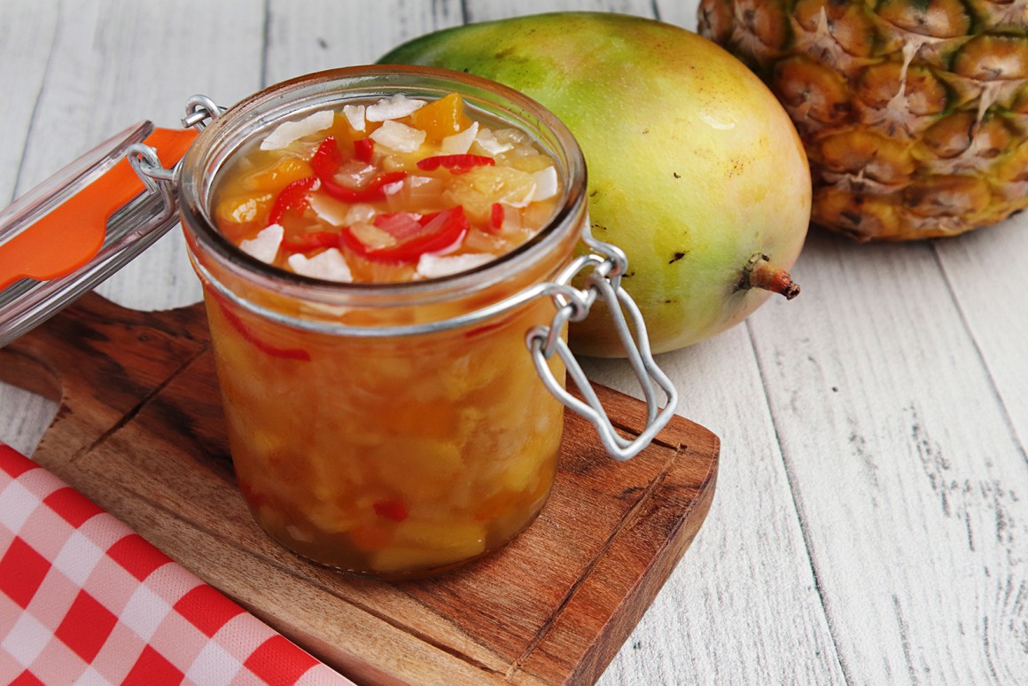 Ananas-Mango Chutney
