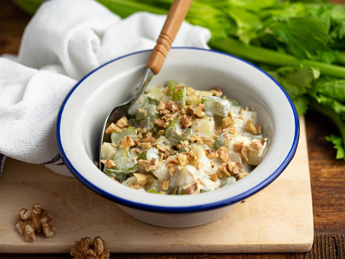 Kartoffelsalat mit Staudensellerie