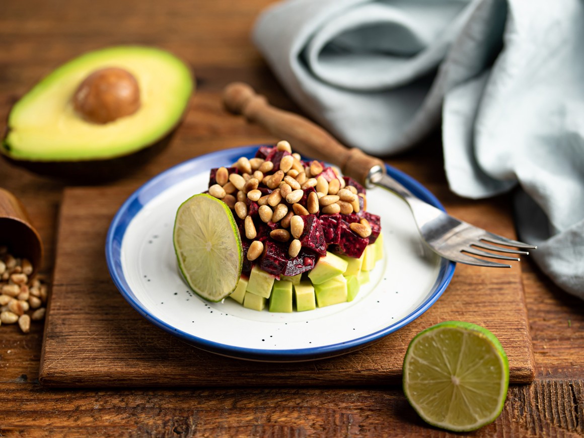 Rote Bete Avocado Tatar