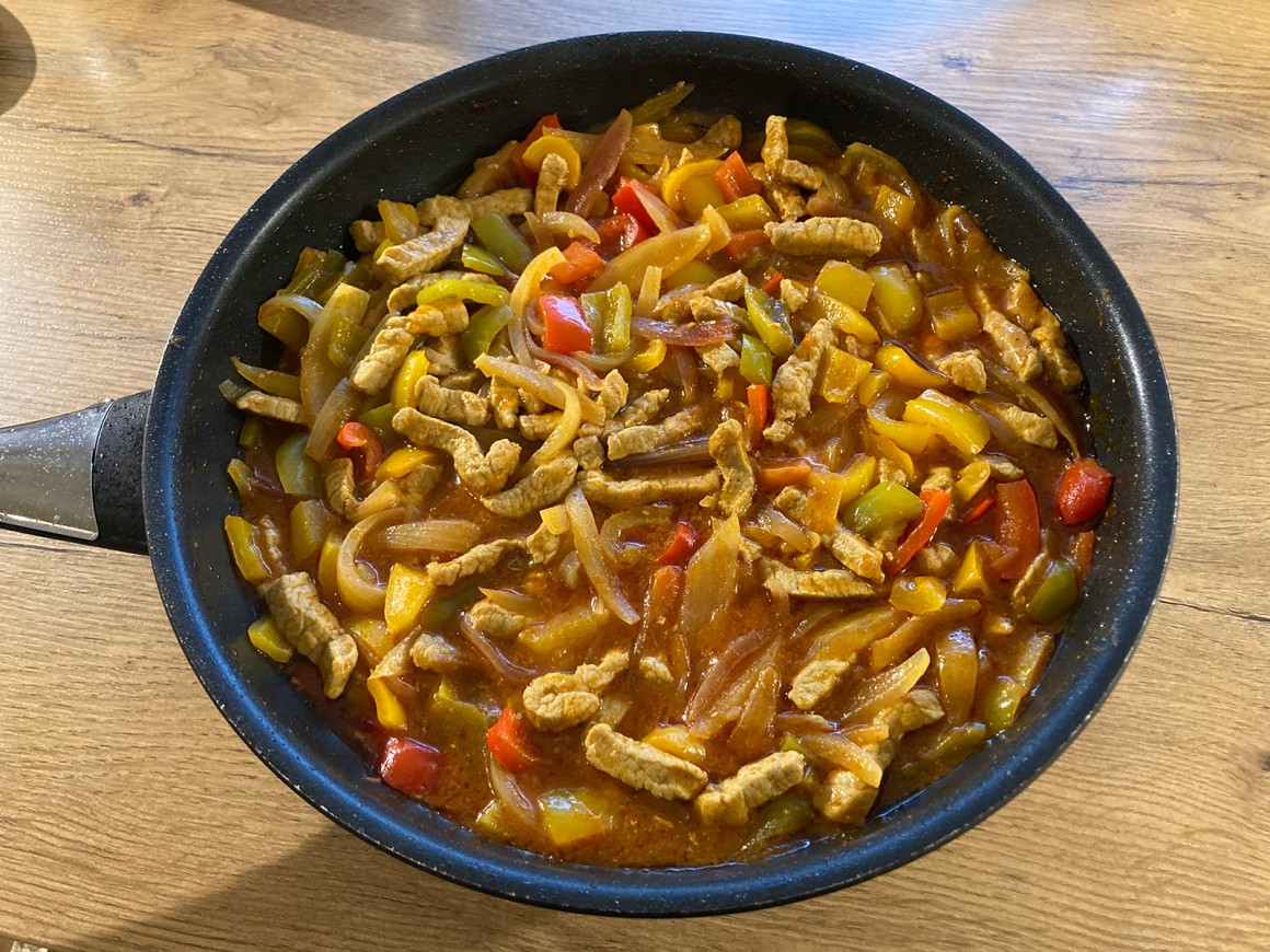 Schnelles Schaschlik
