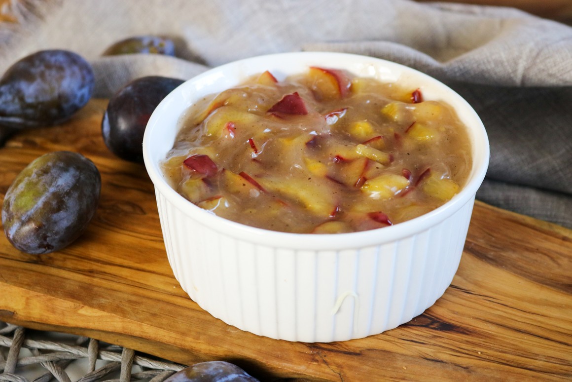 Norwegischer Pflaumenpudding