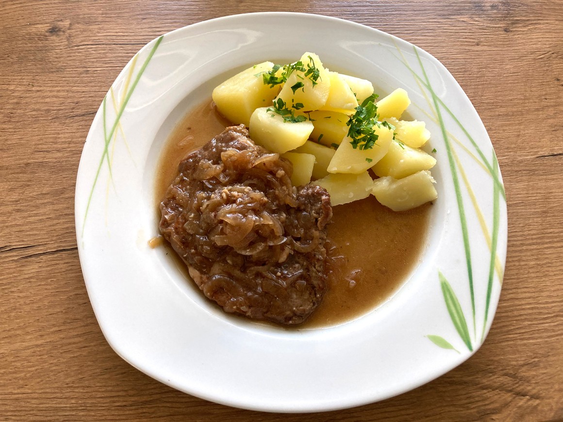 Zwiebelrostbraten