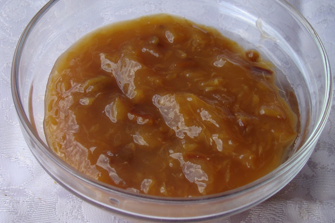 Omas Rhabarbergrütze - Rezept