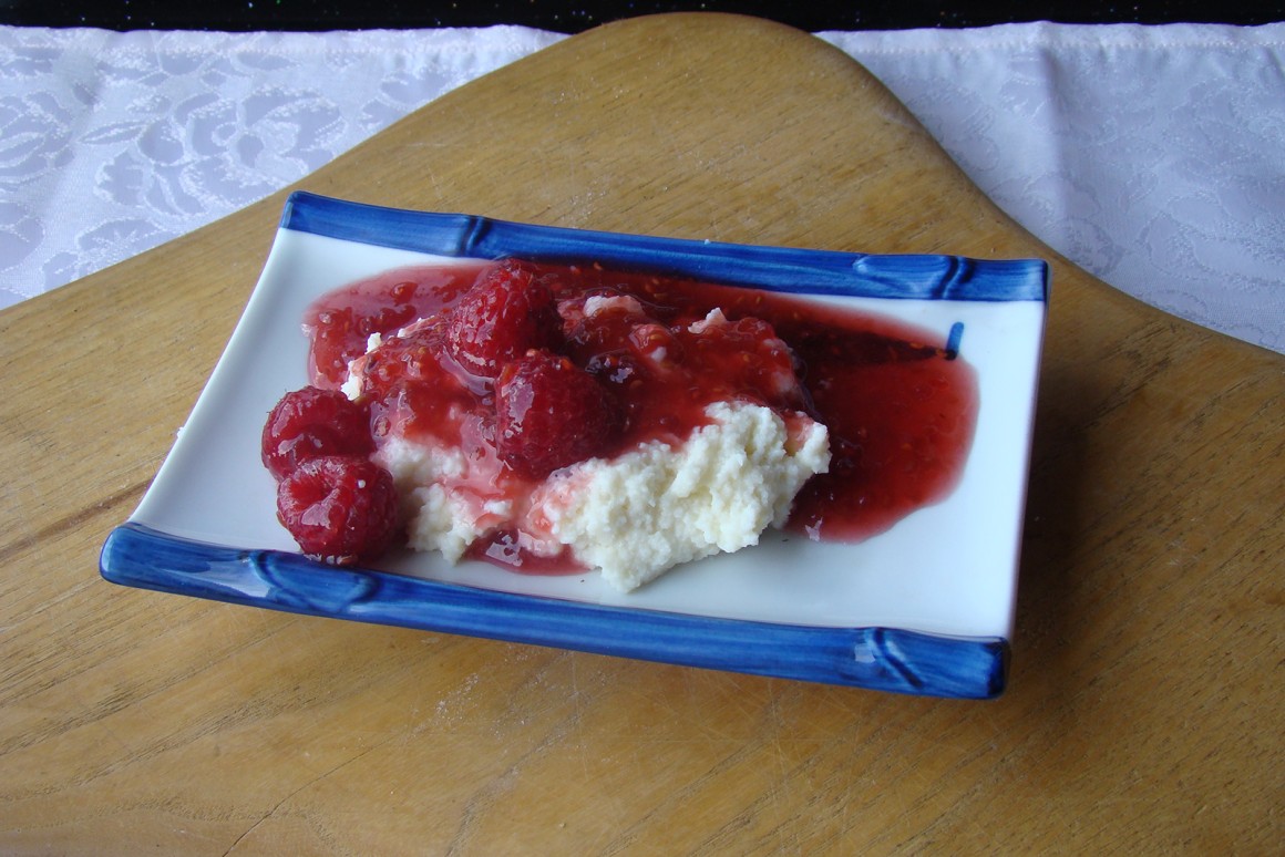Heiße Himbeersauce