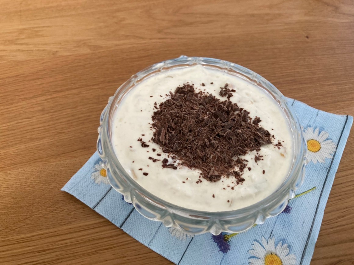 Birnen mit Vanillecreme