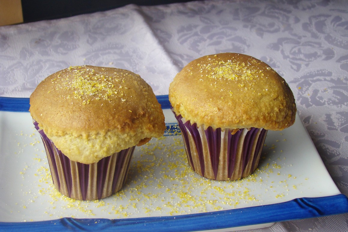 Maisgrieß-Muffins