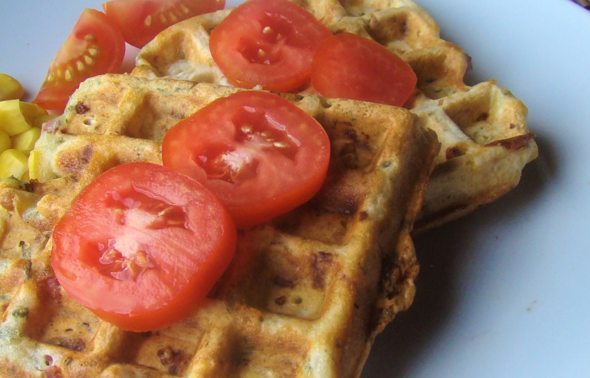 Gemüsewaffeln