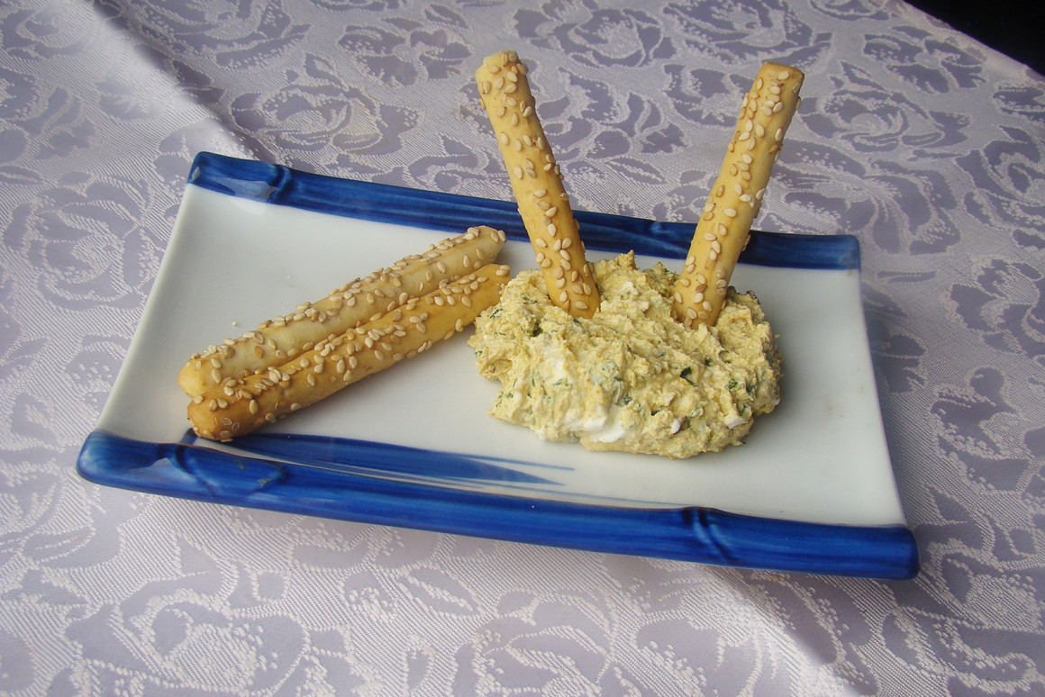 Knoblauch-Kurkuma-Quark