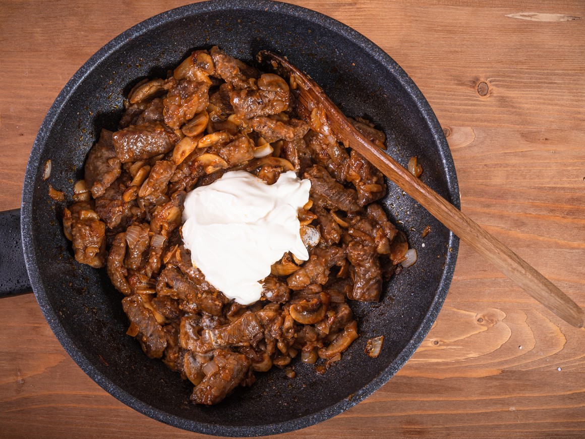 Rindfleischeintopf mit Pilzen - Rezept