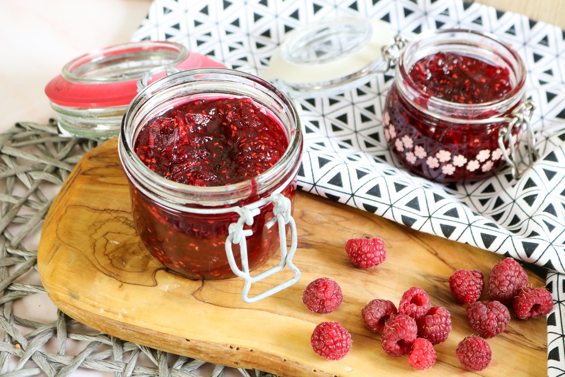 Himbeere-Apfel-Marmelade