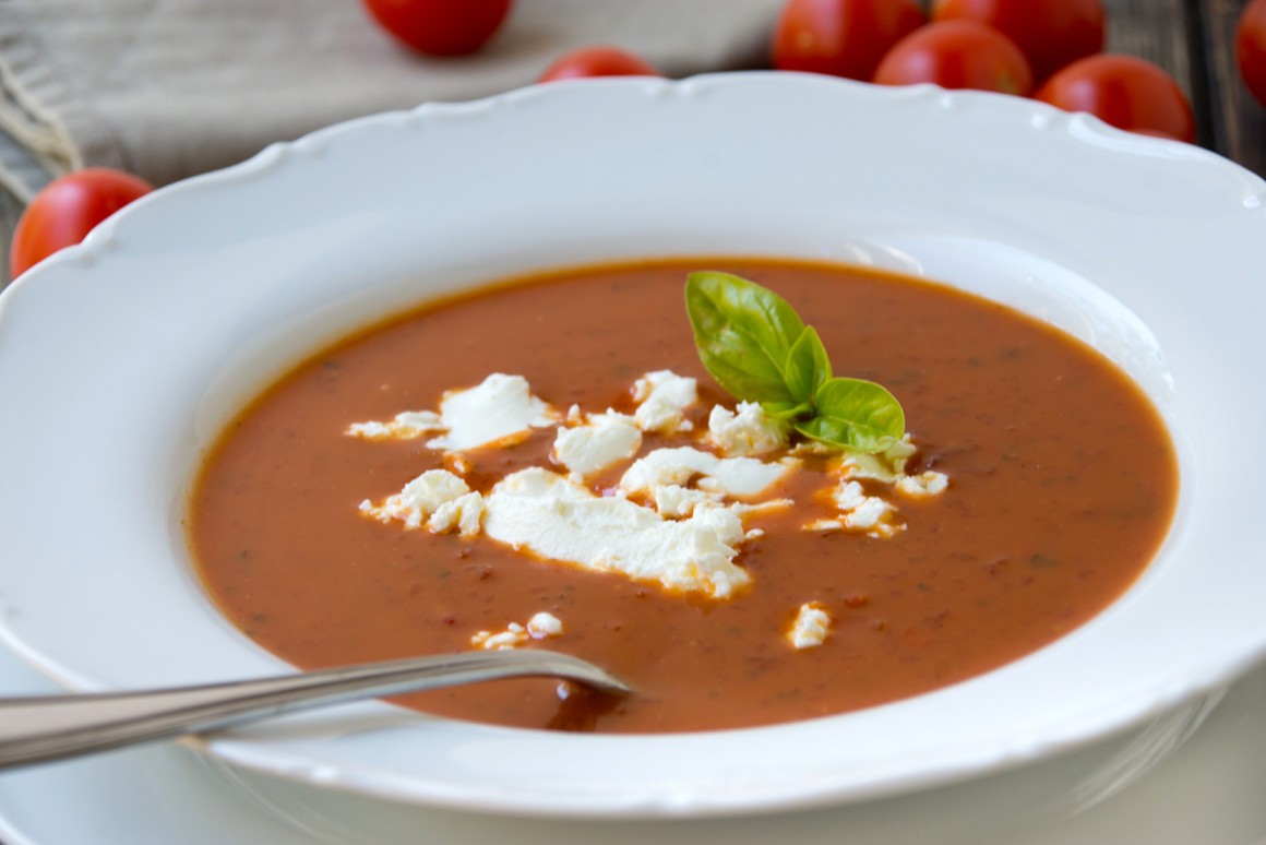 Fruchtige Tomatensuppe - Rezept