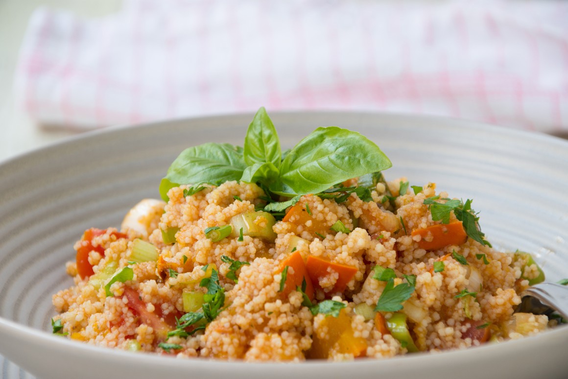 Kürbis-Bulgur-Salat