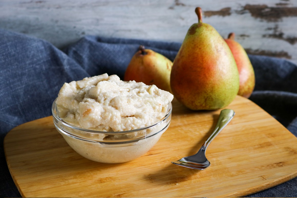 Rohkost Birnen-Eis - Rezept
